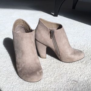 Faux Suede Booties